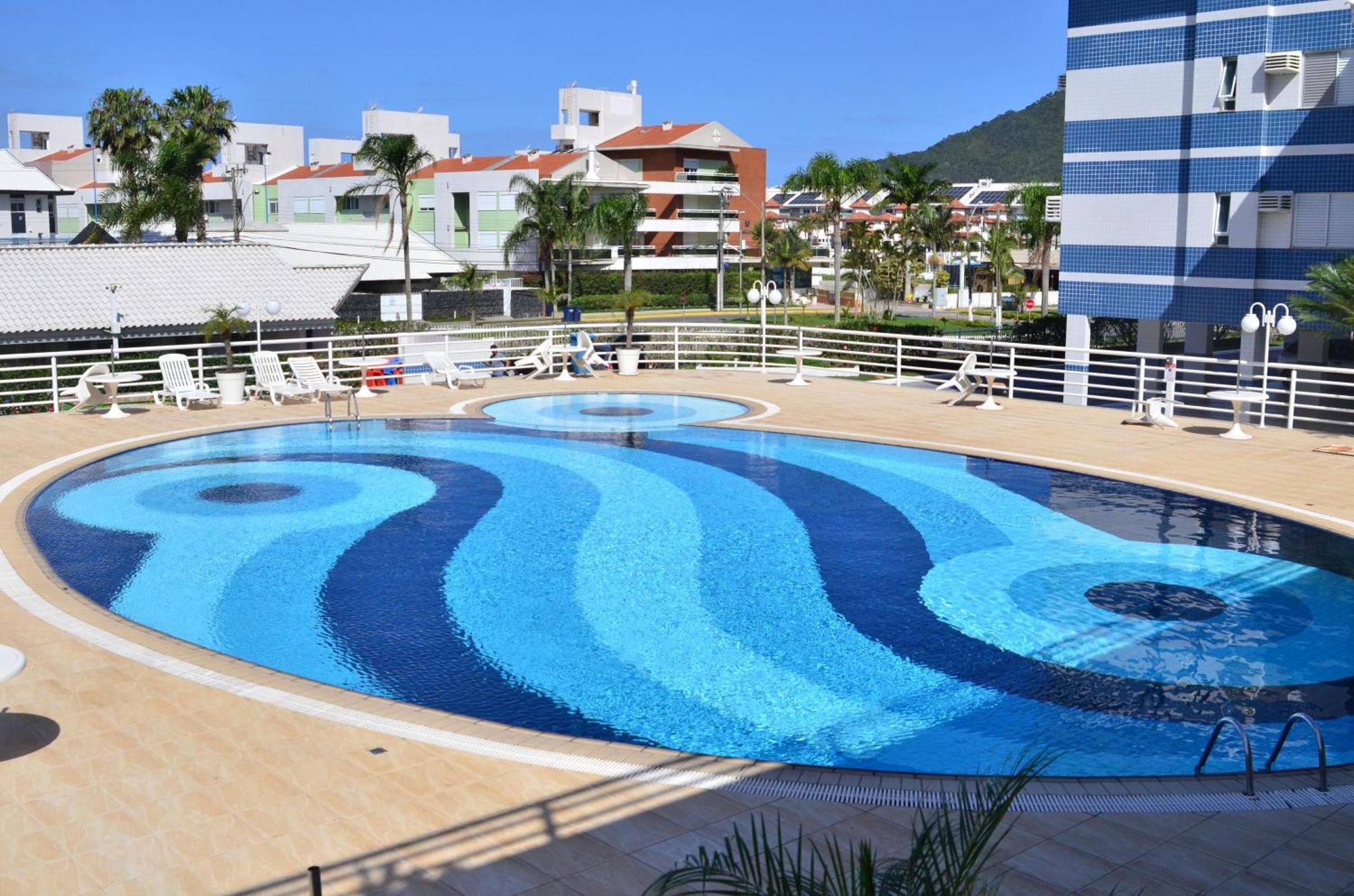 Florianópolis Agua Azul, Condominio 1 Quadra Da Praia Brava N396 מראה חיצוני תמונה