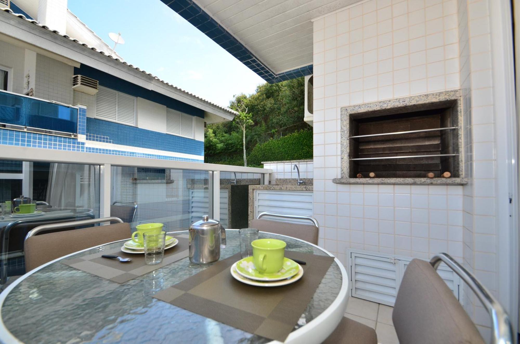 Florianópolis Agua Azul, Condominio 1 Quadra Da Praia Brava N396 מראה חיצוני תמונה